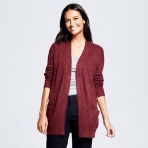 A New Day Women’s Maroon Cardigan XS